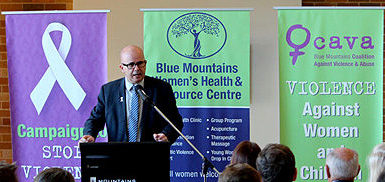 Friday 24th November: Blue Mountains Says No to Violence Mayoral Breakfast